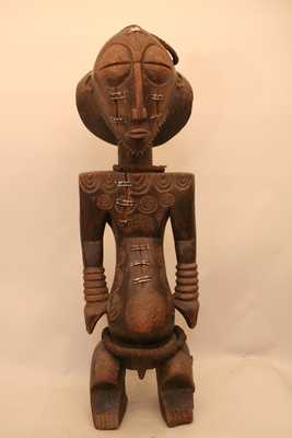 Bembé-Basumba(Statue), d`afrique : Rép.démoncratique du Congo., statuette Bembé-Basumba(Statue), masque ancien africain Bembé-Basumba(Statue), art du Rép.démoncratique du Congo. - Art Africain, collection privées Belgique. Statue africaine de la tribu des Bembé-Basumba(Statue), provenant du Rép.démoncratique du Congo., 462/862.Statue d